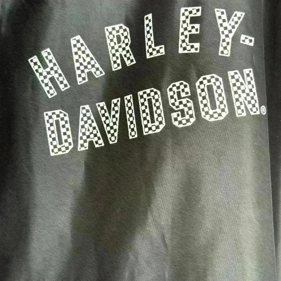 Women's Checkerboard Coaches Harley Davidson Jacket Size 2XL - Picture 3 of 5